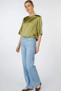 Jeans Wide Leg Denim - L32-Yaya Online