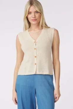 Clearance Yerse Cardigan Lima Medium Blue Denim