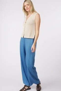 Clearance Yerse Cardigan Lima Medium Blue Denim