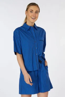 Sale Yerse Hemd Bubble Navy