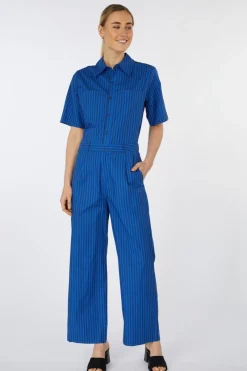 Sale Yerse Jumpsuit Bubble Navy