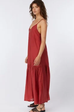 Outlet Yerse Jurk Mescal Dark Red