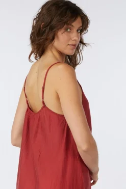 Outlet Yerse Jurk Mescal Dark Red