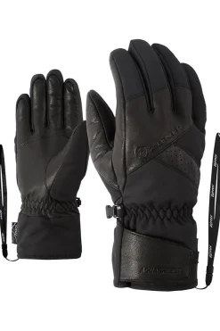 Clearance Ziener Handschoen Getter As Alpine Wool black