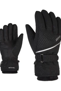 Sale Ziener Handschoen Kiana Gore-Tex + Warm Lady Black Ink Spark